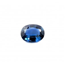 Zaffiro blu naturale ovale da 3.77 ct 